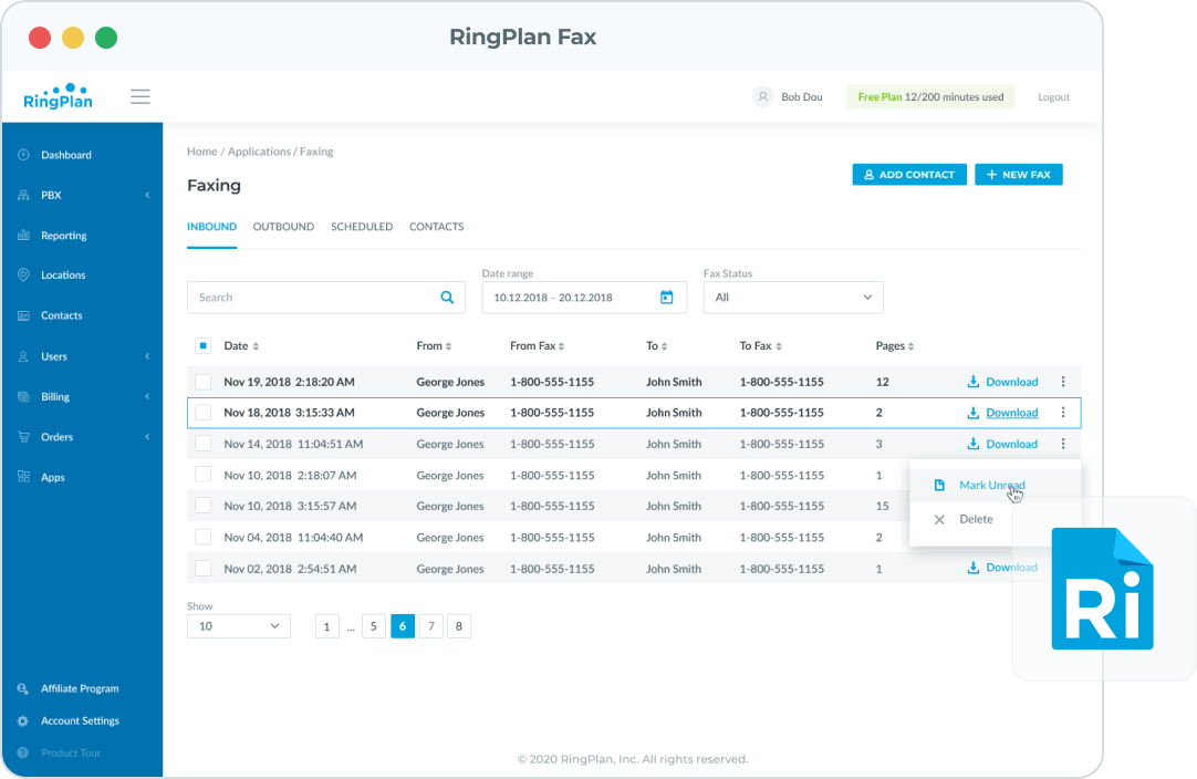 Making Fax Messaging Easy