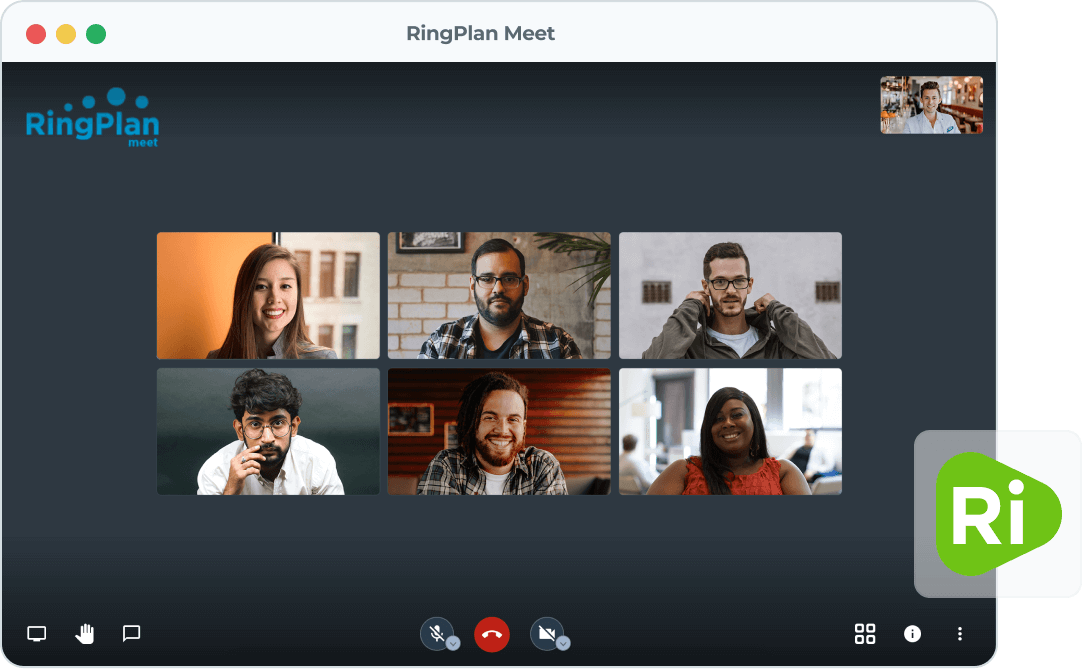 Secure Video Meetings with RingPlan Video Conferencing
